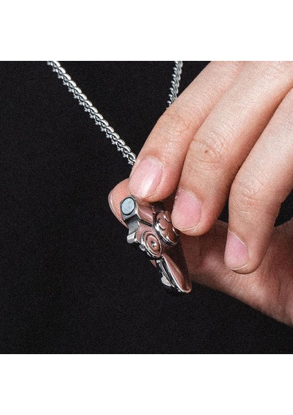 2 Adet Manyetik Kolye Çekicilik Benzersiz Renkli Bling Oyun Konsolu Çift Kolyeler Günlük Giyim (Yurt Dışından) fırsatları