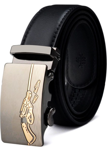 Erkek Otomatik Toka Kemer - Siyah (Yurt Dışından)