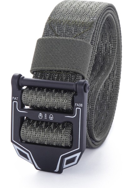 Erkek Otomatik Toka Kemer - Koyu Yeşil (Yurt Dışından)