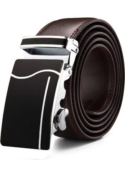 Erkek Otomatik Toka Kemer - Kahverengi (Yurt Dışından)
