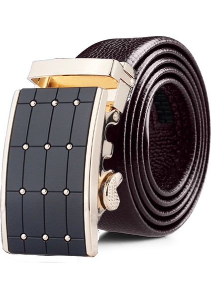 Erkek Otomatik Toka Kemer - Kahverengi (Yurt Dışından)