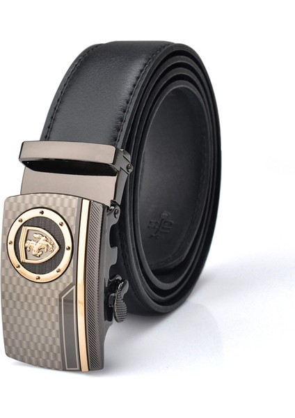 Erkek Otomatik Toka Kemer - Siyah (Yurt Dışından)