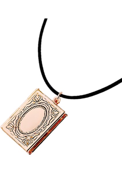 Dini Incil Kitap Madalyon Kolye Charms Vintage Antik Bronz Yüzen Madalyon Fotoğraf Çerçevesi Yaşam Bellek Fotoğraf Tutucu Erkekler Için Kolye (Yurt Dışından)