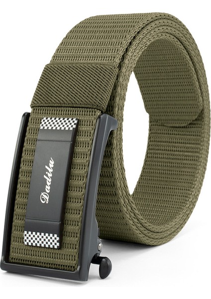 Erkek Otomatik Toka Kemer - Koyu Yeşil (Yurt Dışından)