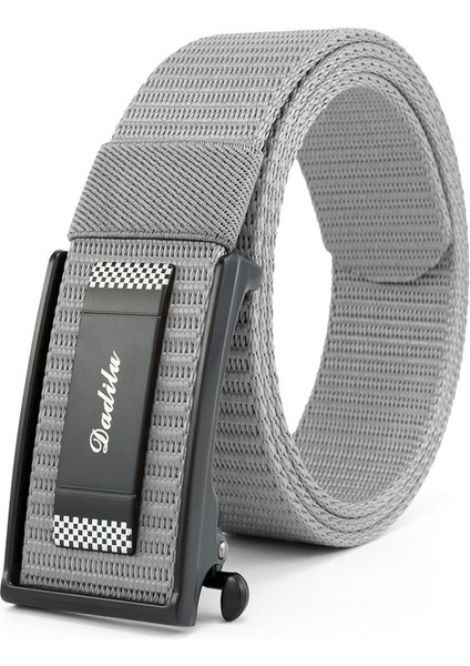 Erkek Otomatik Toka Kemer - Açık Gri (Yurt Dışından)