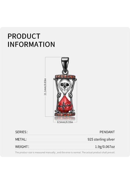 Erkekler Kadınlar Için Kafatası Kolye 925 Ayar Gümüş Siyah Altın Kafatası Gotik Punk Kolye Takı Için Unisex Çift Doğum Günü Yılbaşı Hediyeleri (Yurt Dışından) modelleri