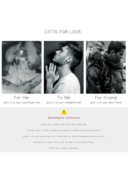 Çapraz Ebedi Yüzük Kolye Kolye Paslanmaz Çelik Kolye Kolye Erkekler Kadınlar Için En Iyi Arkadaşı Kolyeler (Yurt Dışından) fırsatları