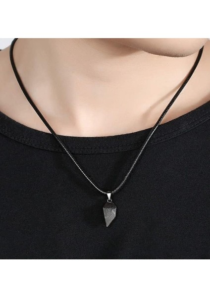 Eşleşen Çiftler Kolye Ilk Kalp, Best Friend Kolye Çiftler Için Manyetik Kalp Kolye Hediyeler Kız Arkadaşı Erkek Arkadaşı Için Sevgililer Günü Hediyeleri (Yurt Dışından)