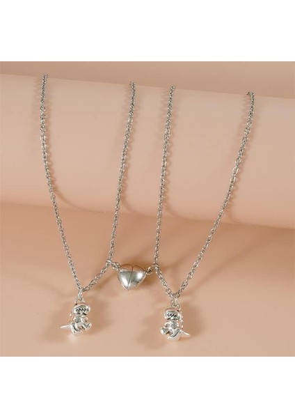 Manyetik Çiftler Kolye Seti Dostluk Dinozor Eşleştirme Charm Kolye Kolye T-Rex Dinozor Çiftler Için Sevimli Hayvan Lover Takı Sevgililer Günü Doğum Günü Hediyeleri (Yurt Dışından) modelleri