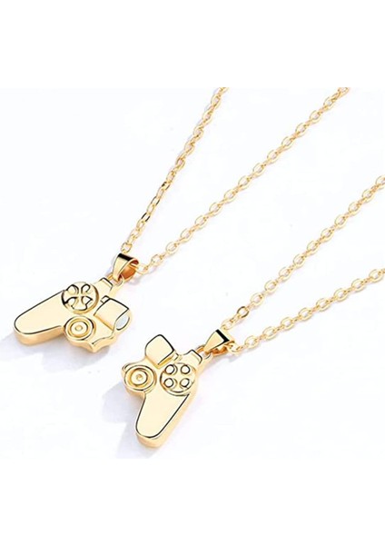 Çiftler Için Oyun Kumandası Kolye Eşleştirme Konsol Kolu Kolye En Iyi Arkadaşlar Için Sevgililer Günü Hediyeleri Aşıklar Bff Takı Moda Aksesuarları (Renk: KY1716, Beden: Tek Beden) (Yurt Dışından)