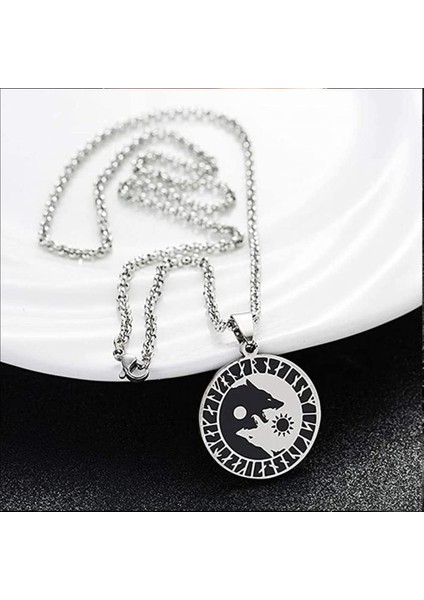 Yin Yang Kurt Kolye, Rünlü Viking Kolye (Yurt Dışından) fırsatları