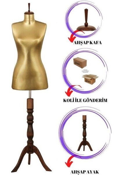 36 Beden Iğne Batabilen Terzi Mankeni