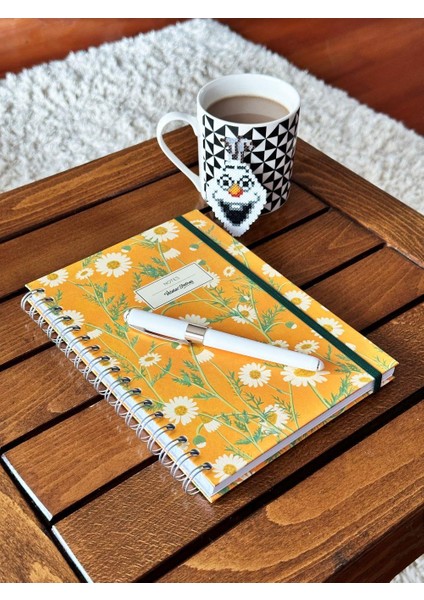 Spiralli Defter Sert Kapak 192 Sayfa 96 Yaprak 17X24 cm 90GR. Noktalı