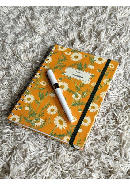 Spiralli Defter Sert Kapak 192 Sayfa 96 Yaprak 17X24 cm 90GR. Noktalı