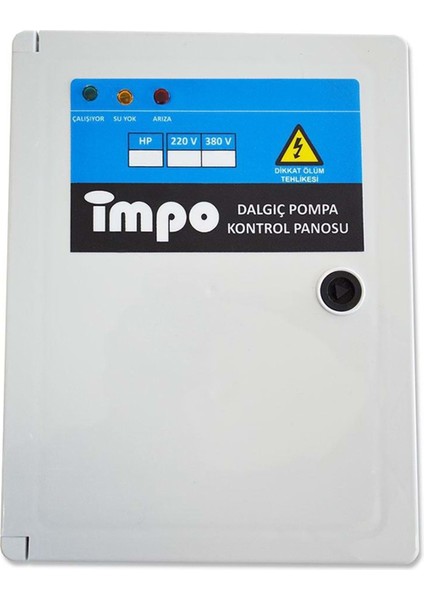 Mini Eko 400 Trifaze Dalgıç Pompa Kontrol Panosu