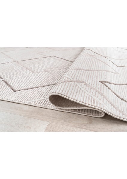 Sento 2349B Bej-Bej Akrilik Makine Halısı modelleri