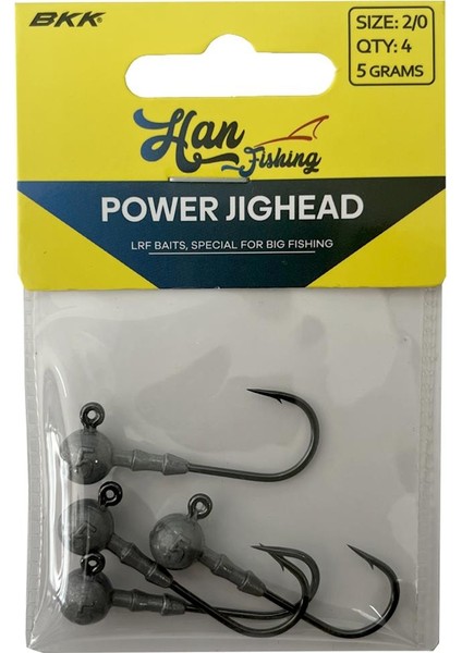 Power Jighead 5gr 2/0