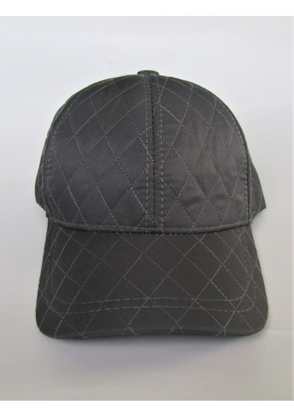 Füme Kapitone Ünisex Kışlık Spor Şapka Ayarlanabilir