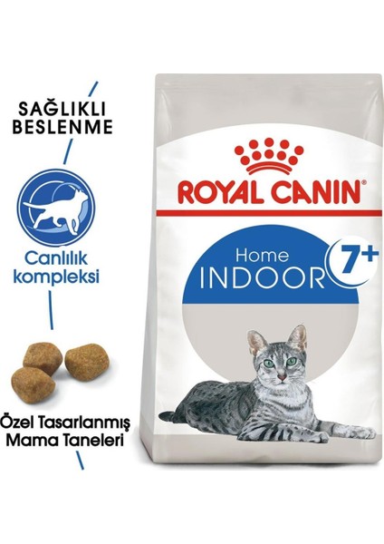 Indoor+7 Yaşlı Kedi Maması 3.5kg