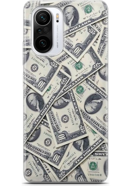 Xiaomi Redmi K40 / K40 Pro Uyumlu Kılıf Hd Baskılı Kılıf - Dolar Kazan
