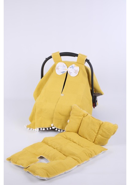 Babyhola Ortopedik Puset Minderi ve Puset Örtüsü 2023