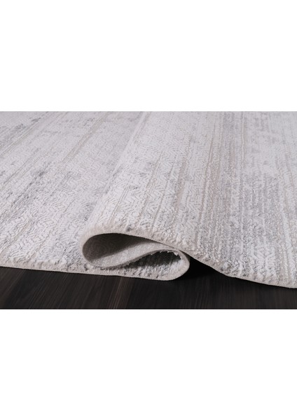 Almoss Mocca Tarz 5271D Beyaz-Gri Makine Halısı modelleri