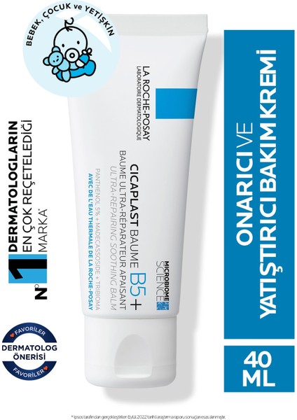 Roche Posay Cicaplast Baume B5 - Onarıcı Bakım Kremi 40ML