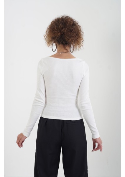 Kare Yaka Kaşkorse Bluz fiyatları