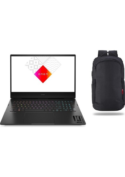 Hp Omen 16-K0010NT Intel Core I7-12700H 16GB Ram 1tb SSD RTX3060 16.1" Fhd Freedos Taşınabilir Bilgisayar 7H8Z7EA + Çanta