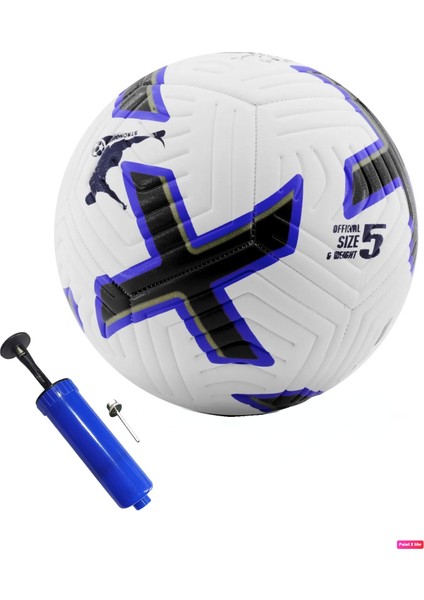 FT-500 4 Astar 400 gr No.5 Futbol Maç Topu Tüm Zeminler Için + Pompa + 1 Çift Tekmelik (M)