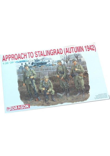 6122 1/35 Ölçek Stalingrad Kuşatması (Sonbahar 1942) Asker Figürleri Plastik Model Kiti