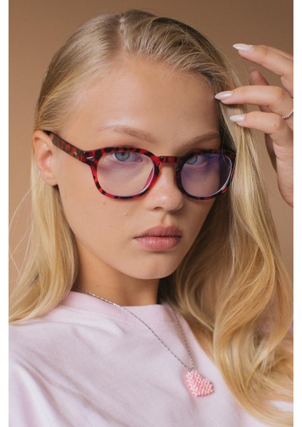 Ryan Leopard Mavi Işık Koruyucu Gözlük modelleri