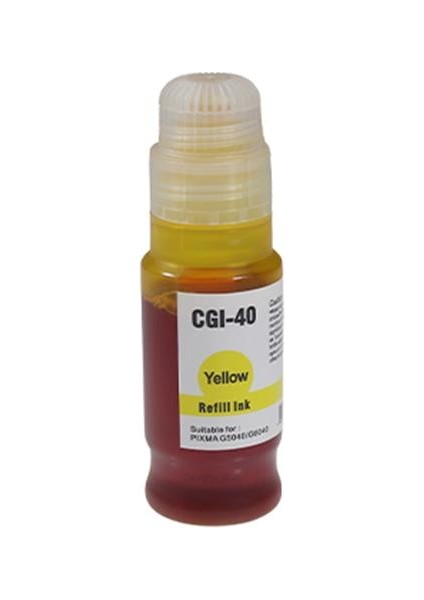 Prıntpen Canon Gı-40 Yellow Mürekkep (70ML./SISE)