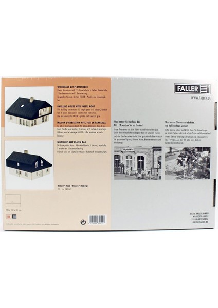130642 1/87 Ölçek, Metal Çatılı Villa Plastik Model Kiti fırsatları