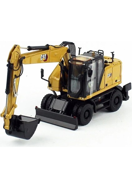 85956 1/50 Ölçek, Cat M318 Exkavatör, Sergilemeye Hazır Metal Iş Makinası Modeli
