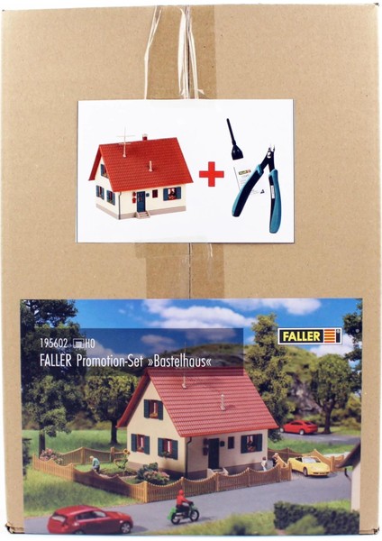 195602 1/87 Ölçek, Yapıştırıcı ve El Aleti Hediyeli Gri Müstakil Ev Plastik Model Kiti fiyatları