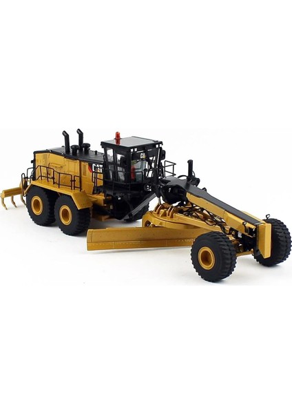 85552 1/50 Ölçek, Cat 24 Grayder, Sergilemeye Hazır Metal Iş Makinası Modeli