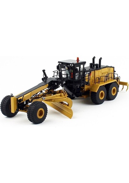 85552 1/50 Ölçek, Cat 24 Grayder, Sergilemeye Hazır Metal Iş Makinası Modeli