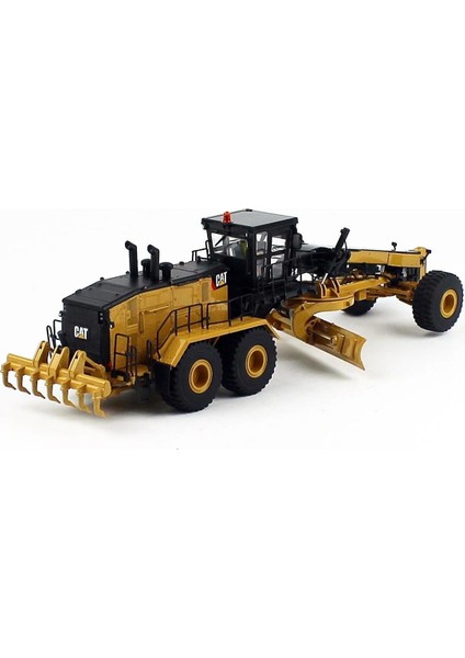 85552 1/50 Ölçek, Cat 24 Grayder, Sergilemeye Hazır Metal Iş Makinası Modeli