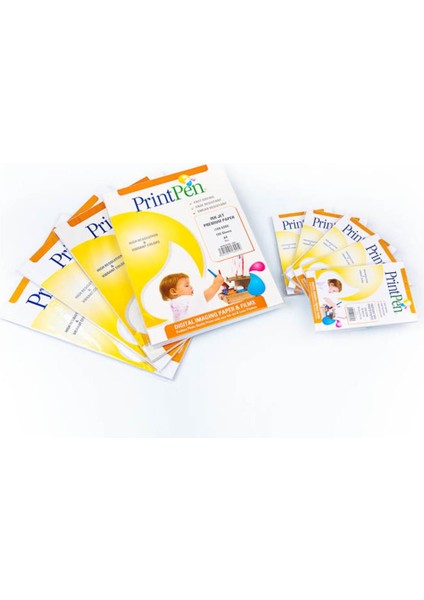 Marka Prıntpen Glossy Whıte Inkjet Magnet 3sh.