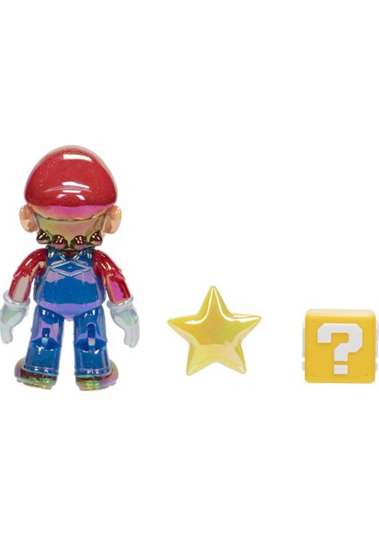 Super Mario Ni̇ntendo Super Mari̇o Fi̇gürü Mari̇o ve Star Koleksi̇yoncu Kutusunda 10 cm