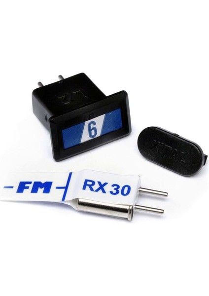 80656 Crystal Set/blue Band 6 Fm 27.255 Mhz