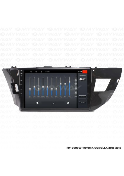 Toyota Corolla Android 12 Multimedya Carplay 2gb RAM+32GB HDD 2013-2016 Navigasyon Ekran fırsatları