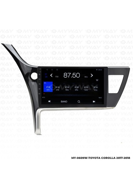 Toyota Corolla Android 12 Multimedya Carplay 2gb RAM+32GB HDD 2017-2018 Navigasyon Ekran indirimleri