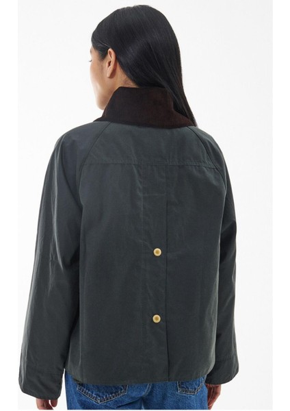 Catton Yağlı Ceket SG51 Sage-Ancient fırsatları