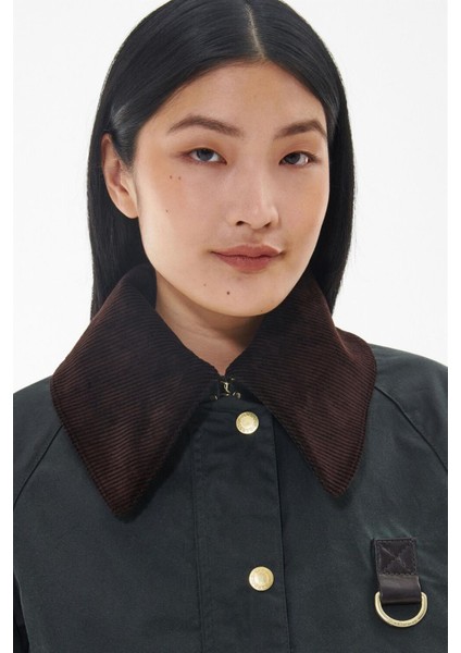 Catton Yağlı Ceket SG51 Sage-Ancient indirimleri