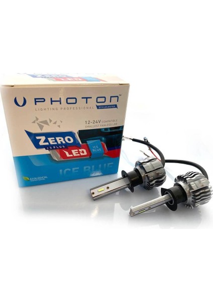 Zero H1 Ice Blue +3 Plus Fansız LED 12V-24V