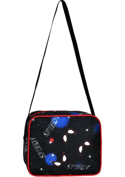 Siyah Ilkokul Örümcek Adam Desenli Ilkokul Çantası + Beslenme Çantası indirimleri