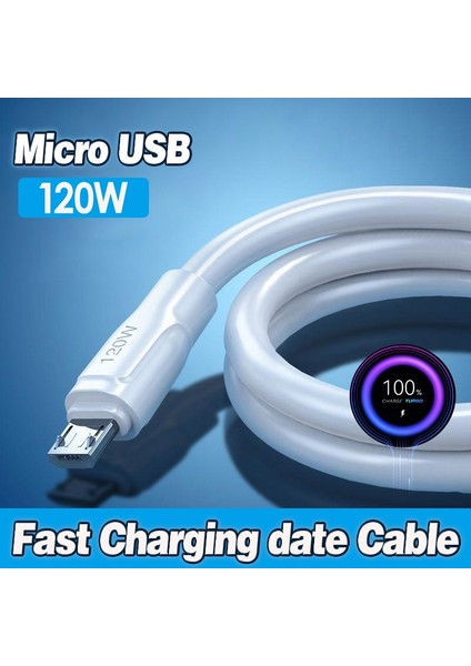 BN91 Micro USB Kablo 120W Süper Hızlı 6 Amper Ultra Kalın Şarj Data Kablosu