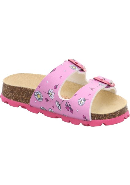 1-800111-5510 Pembe Kız Çocuk Terlik